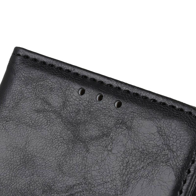 Flip Case Poco X3 / X3 Pro / X3 NFC Halkaistu Nahkainen Käännettävä Lukko
