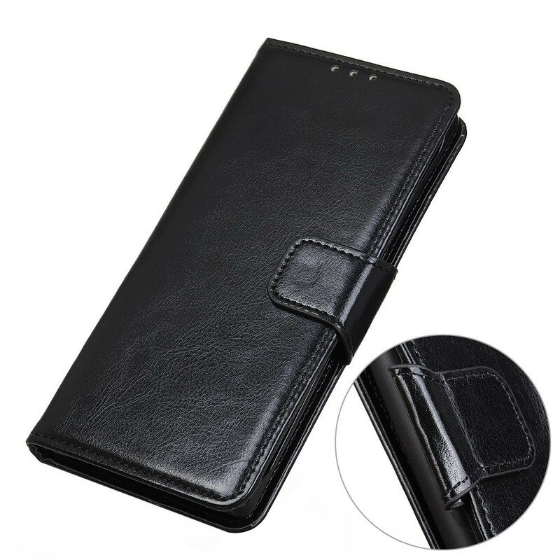 Flip Case Poco X3 / X3 Pro / X3 NFC Lasitettu Keinonahka