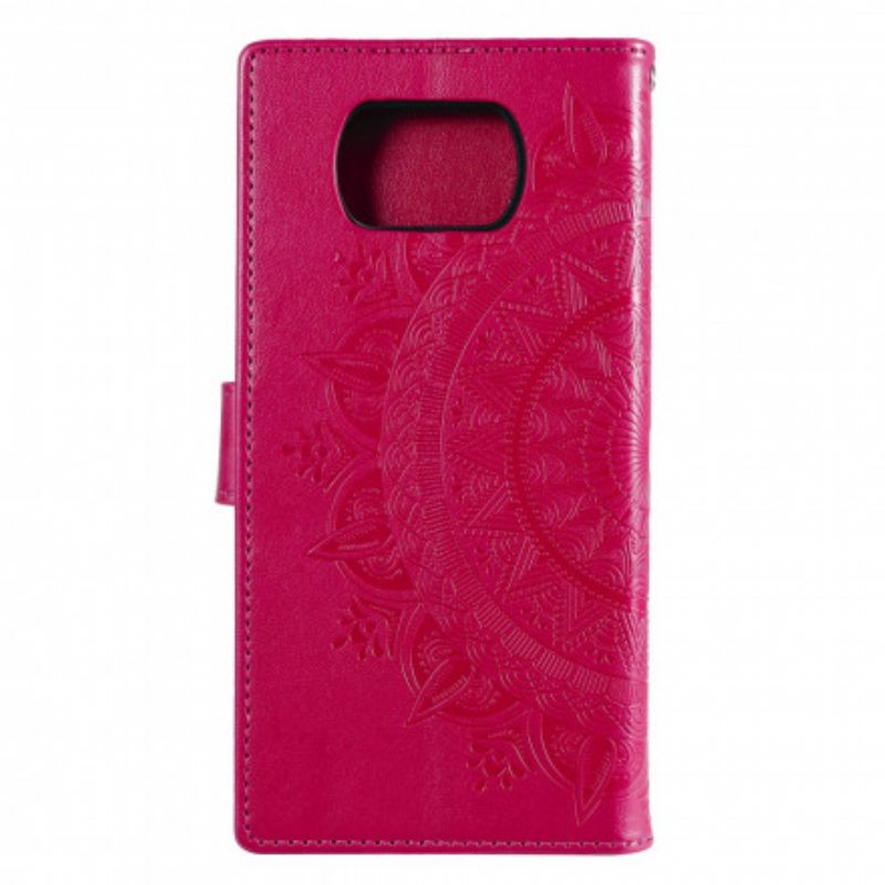 Kotelot Poco X3 / X3 Pro / X3 NFC Auringon Mandala