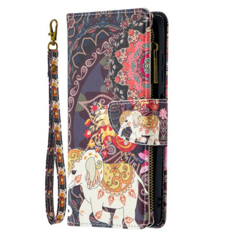 Kotelot Poco X3 / X3 Pro / X3 NFC Elephant Vetoketjullinen Tasku