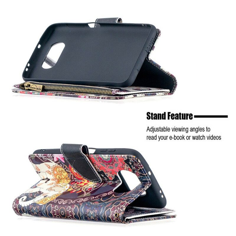Kotelot Poco X3 / X3 Pro / X3 NFC Elephant Vetoketjullinen Tasku