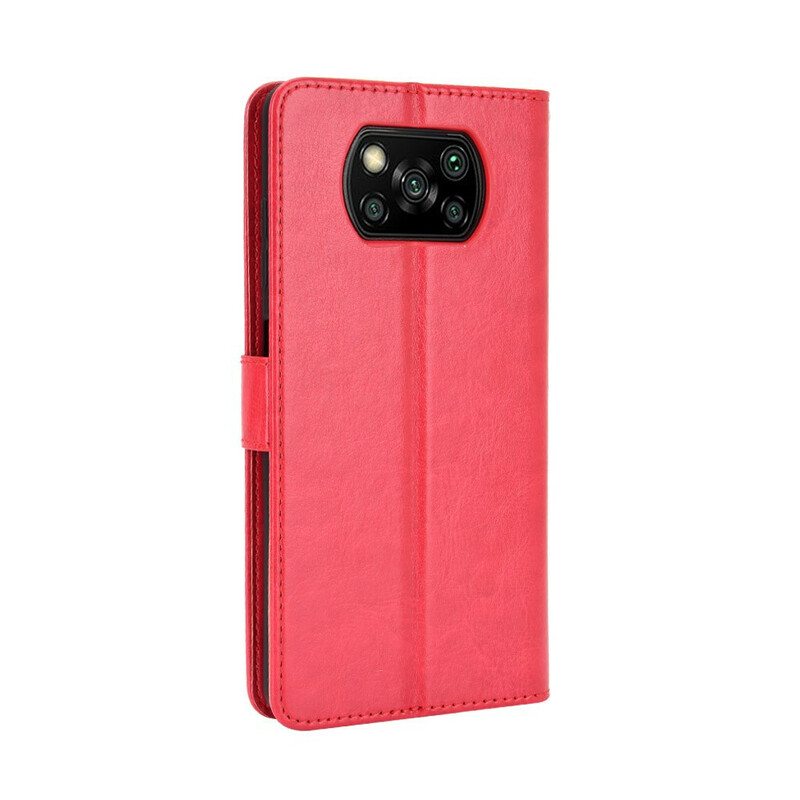 Kotelot Poco X3 / X3 Pro / X3 NFC Näyttävä Keinonahka