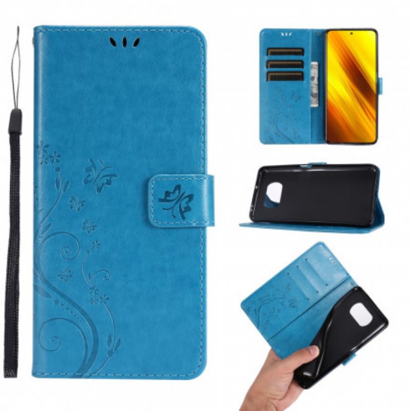 Kotelot Poco X3 / X3 Pro / X3 NFC Perhosia Tuulessa