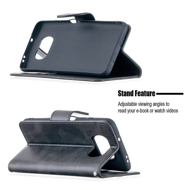 Kotelot Poco X3 / X3 Pro / X3 NFC Sileä Läppä Viisto