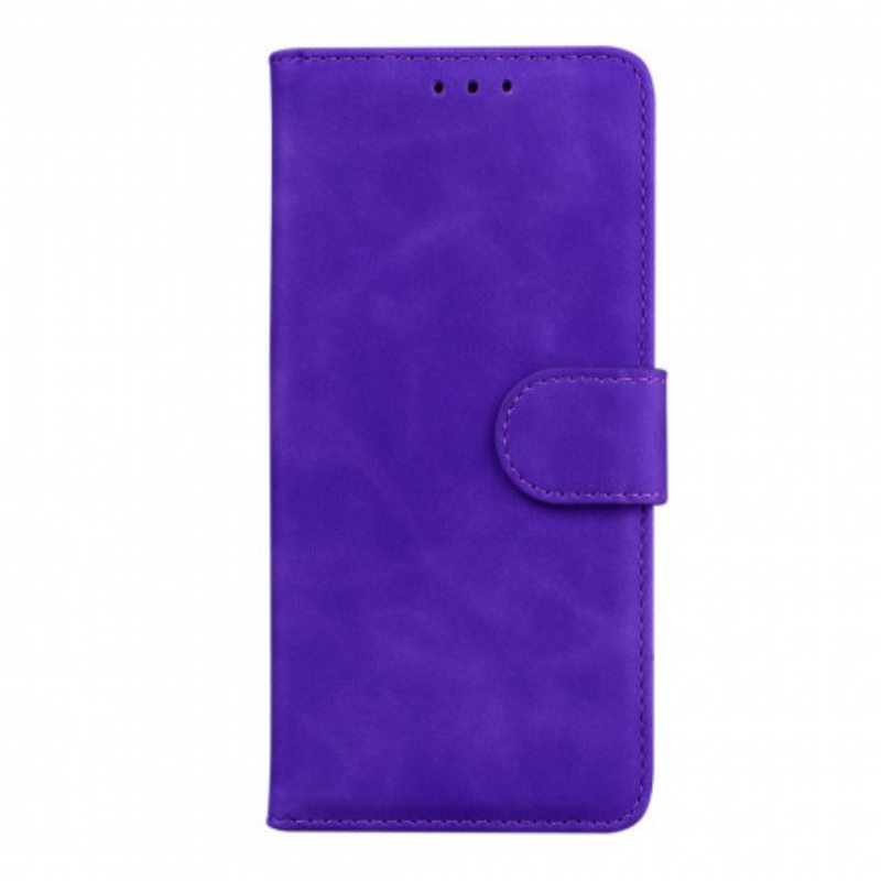 Kotelot Poco X3 / X3 Pro / X3 NFC Yksivärinen Nahkaefekti