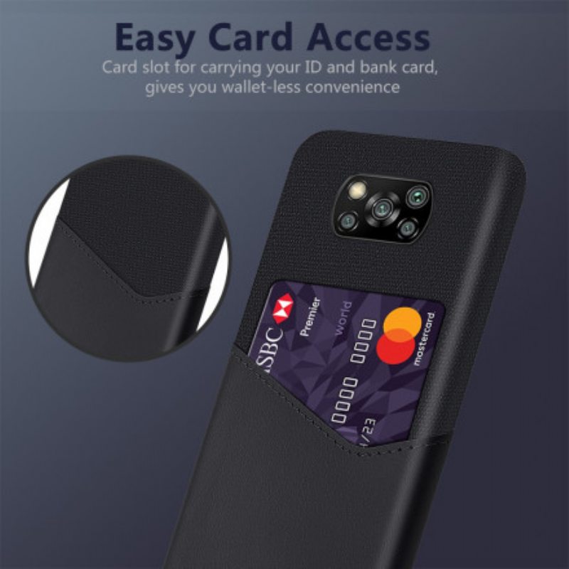Kuori Poco X3 / X3 Pro / X3 NFC Ksq-korttikotelo