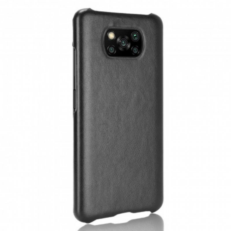 Kuori Poco X3 / X3 Pro / X3 NFC Litchi Performance -nahkaefekti