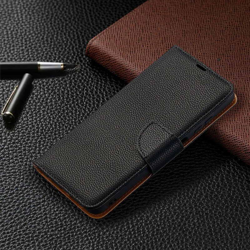 Nahkakotelo Poco X3 / X3 Pro / X3 NFC Kotelot Flip Litsi Rabat Oblique