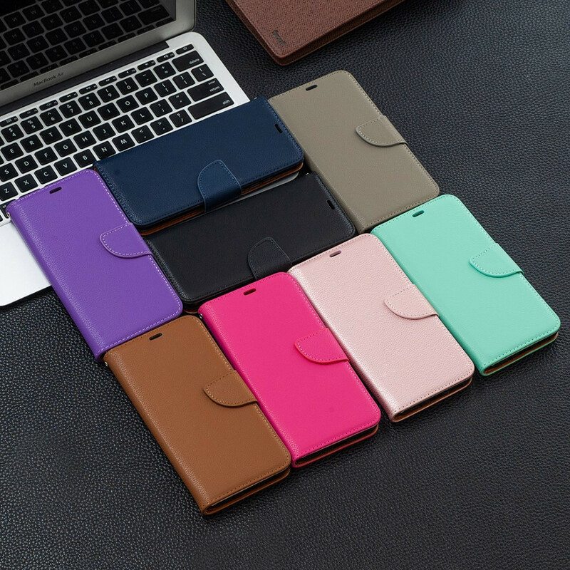Nahkakotelo Poco X3 / X3 Pro / X3 NFC Kotelot Flip Litsi Rabat Oblique