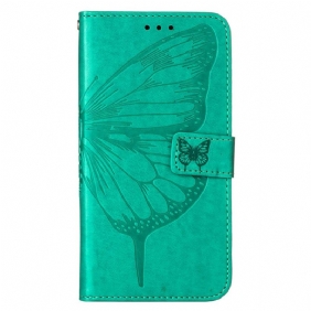 Flip Case Xiaomi Redmi Note 11 Pro Plus 5G Butterfly Design Kaulanauhalla