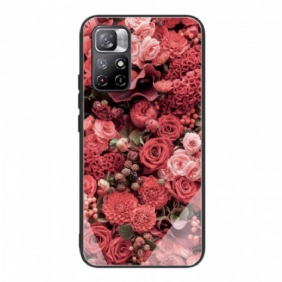 Kuori Xiaomi Redmi Note 11 Pro Plus 5G Rose Flowers Karkaistu Lasi