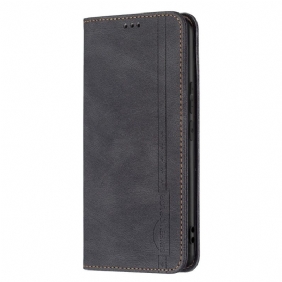 Puhelinkuoret Xiaomi Redmi Note 11 Pro Plus 5G Kotelot Flip Binfen Color Rfid -ompelu