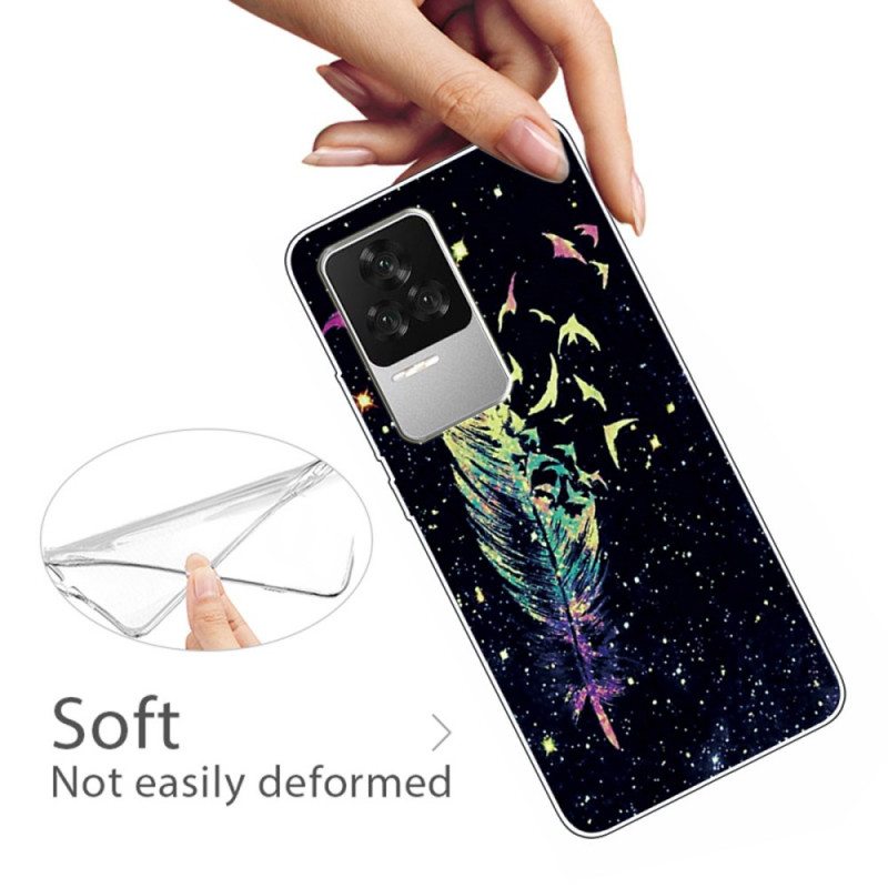 Case Poco F4 Silikoninen Sulka
