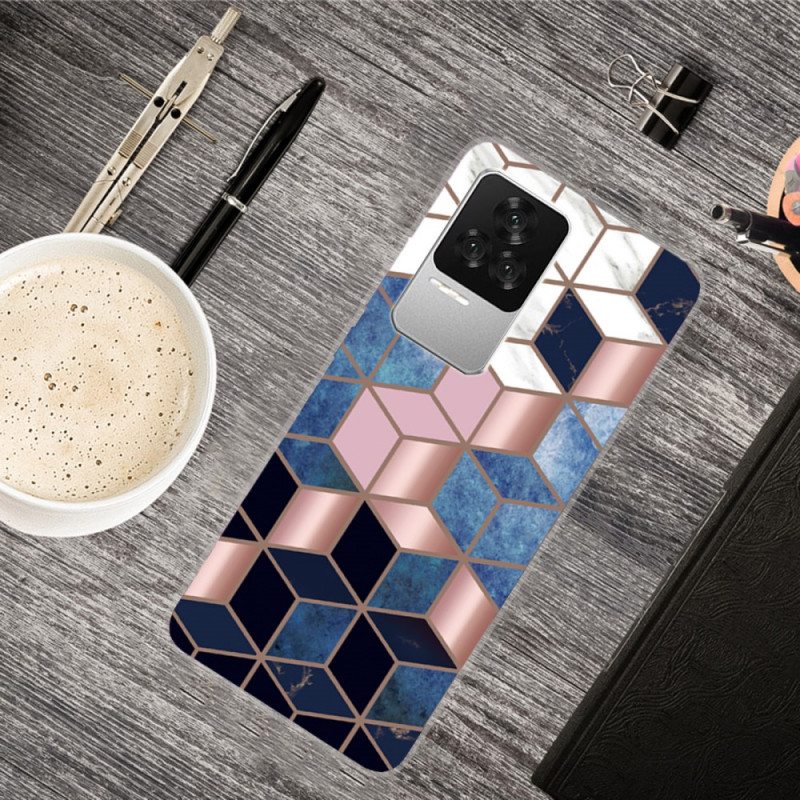 Case Poco F4 Tyylitelty Marmori