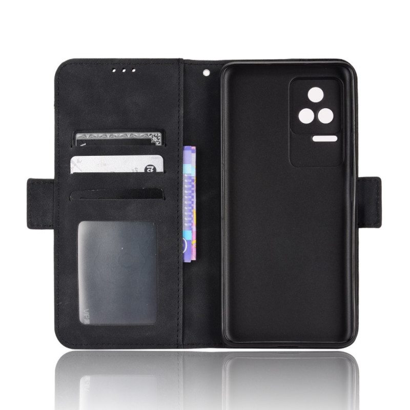 Flip Case Poco F4 Useita Kortteja