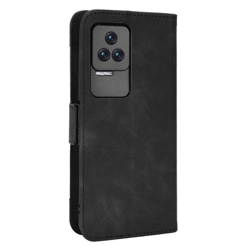Flip Case Poco F4 Useita Kortteja