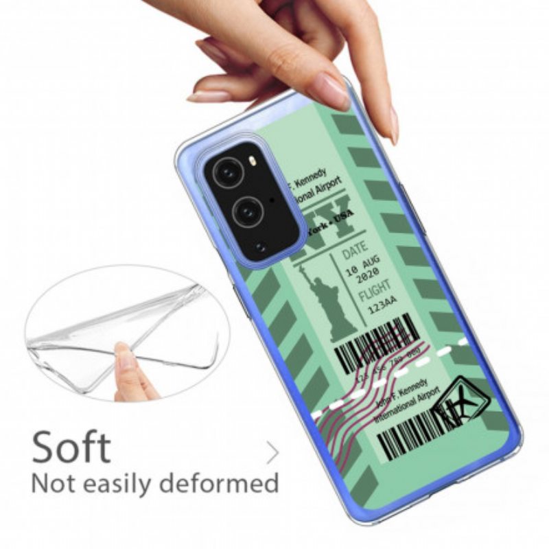 Kuori OnePlus 9 Pro Boarding Pass New Yorkiin