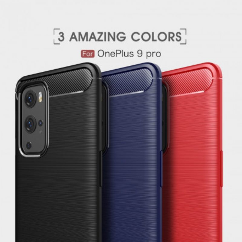Kuori OnePlus 9 Pro Harjattua Hiilikuitua