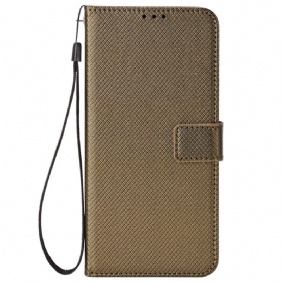 Nahkakotelo Poco C75 Pisteet Hihnalla