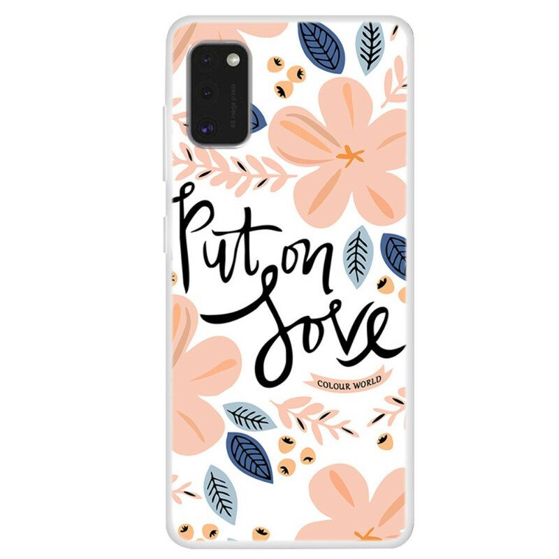 Case Samsung Galaxy A41 Pue Rakkaus