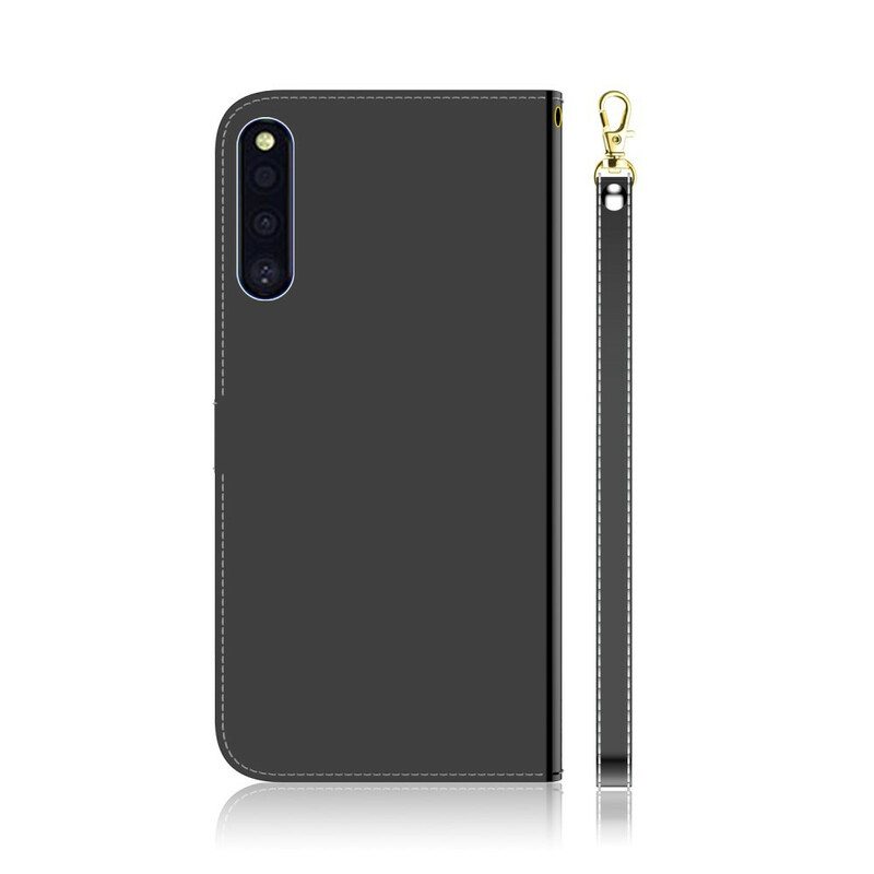 Kotelot Samsung Galaxy A41 Keinonahkainen Peilin Kansi