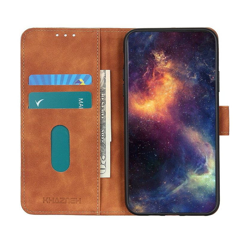 Kotelot Samsung Galaxy A41 Khazneh Vintage Nahkaefekti