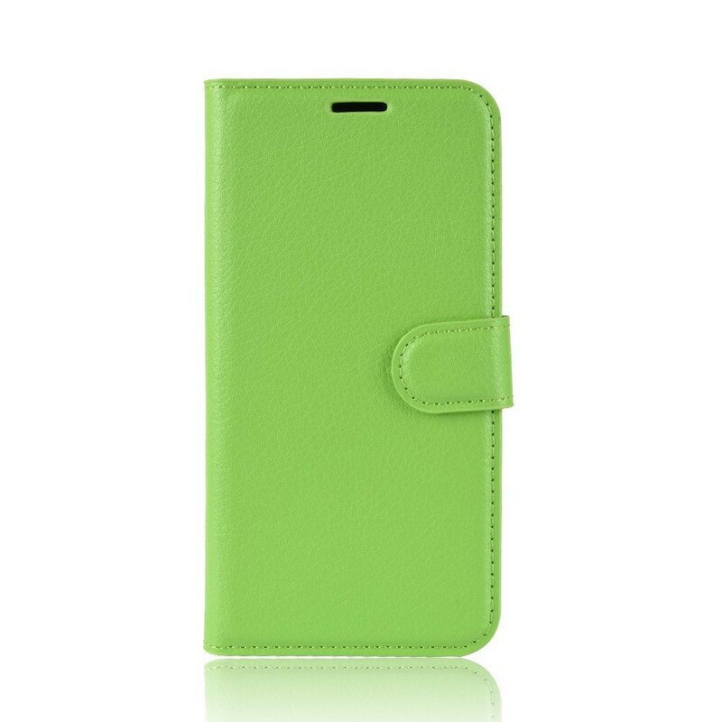 Kotelot Samsung Galaxy A41 Klassinen Litsi-nahkaefekti
