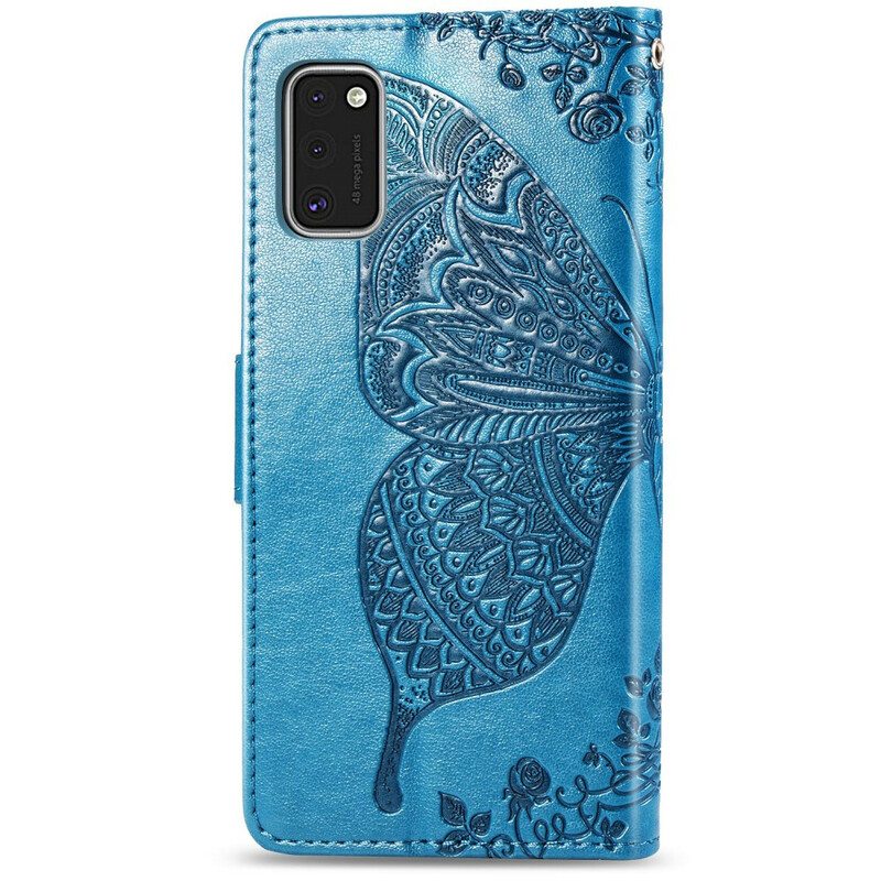 Kotelot Samsung Galaxy A41 Puolikkaat Perhoset