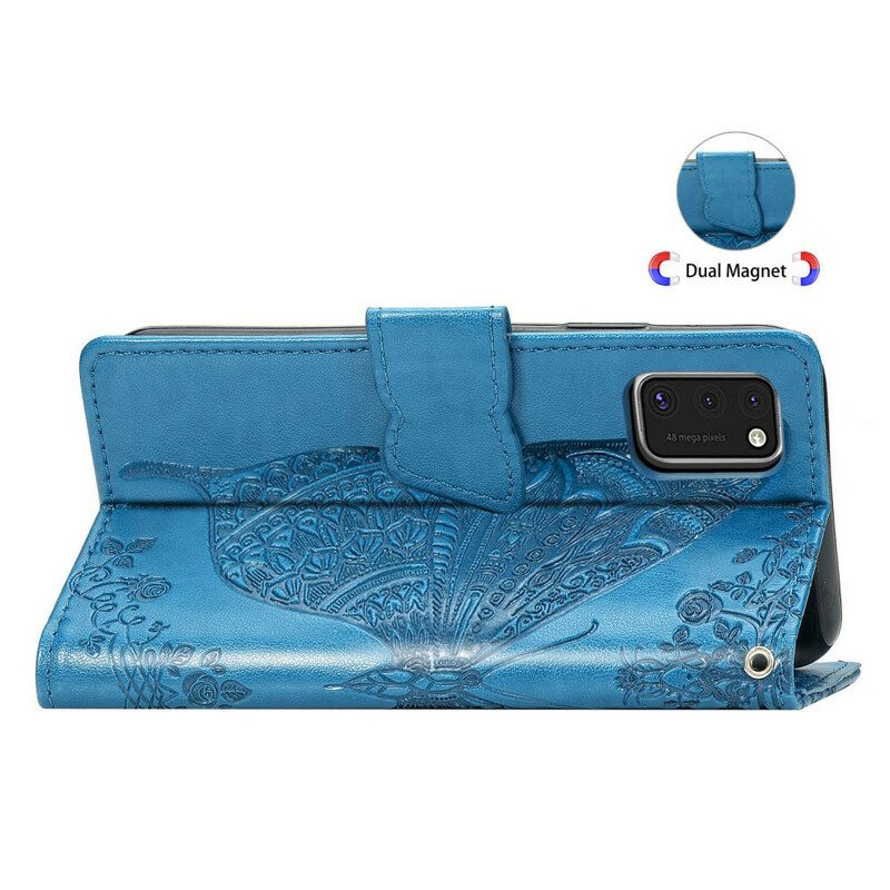 Kotelot Samsung Galaxy A41 Puolikkaat Perhoset
