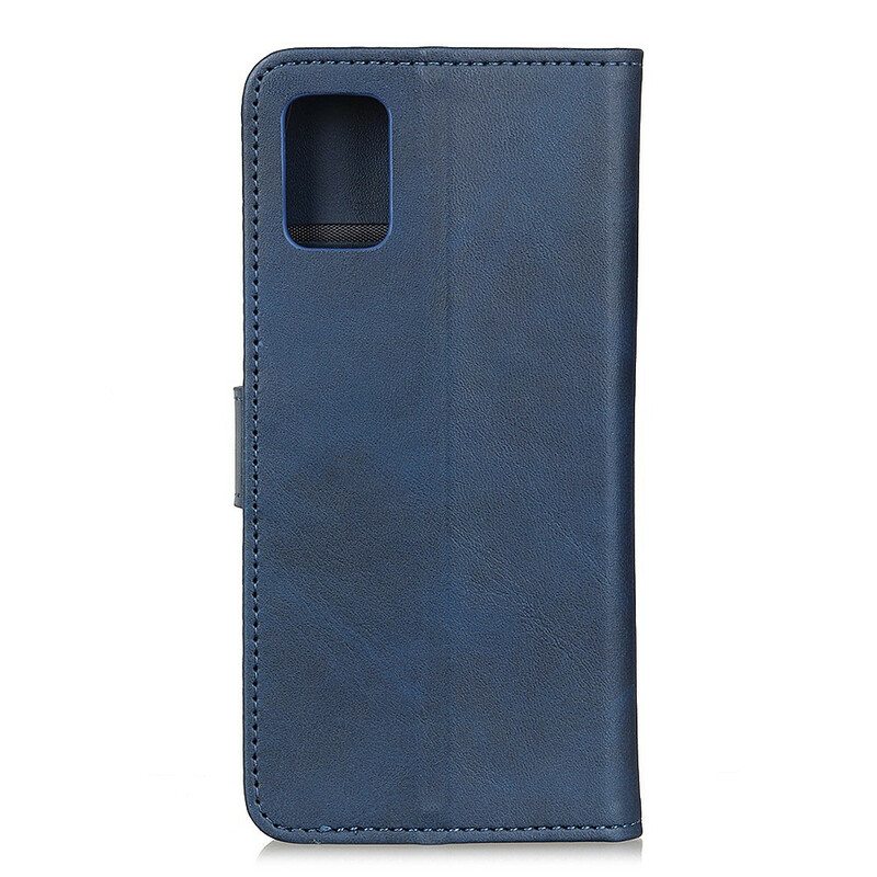Kotelot Samsung Galaxy A41 Retro Mattanahkaefekti