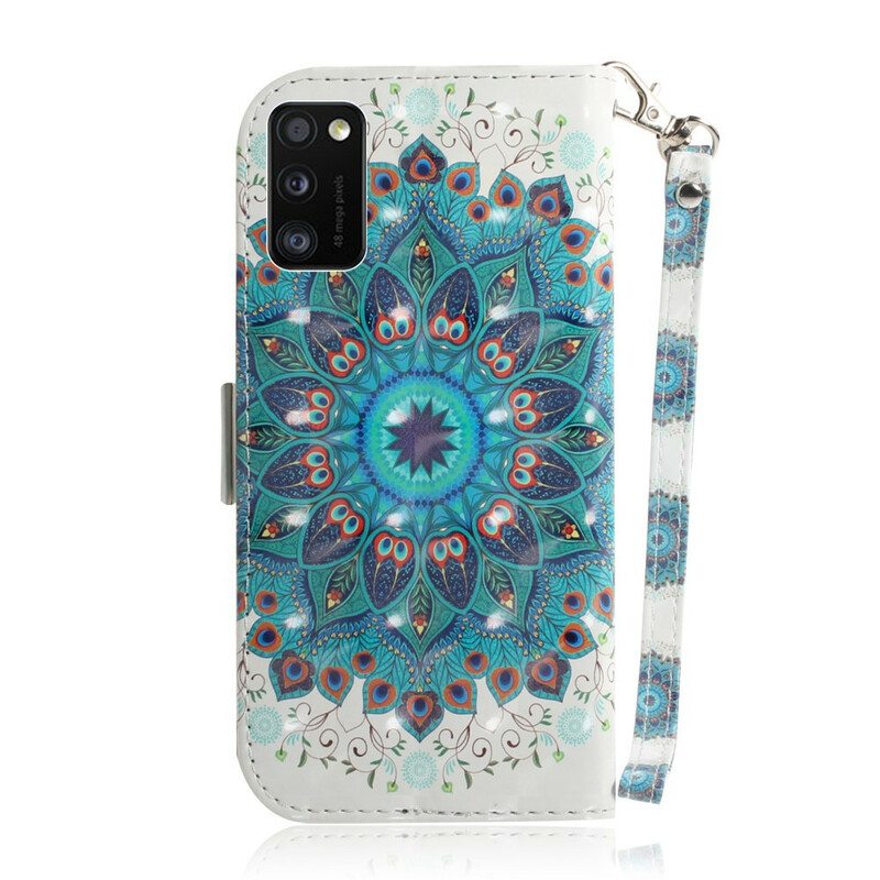 Kotelot Samsung Galaxy A41 Suojaketju Kuori Mestarillinen Mandala Hihnalla