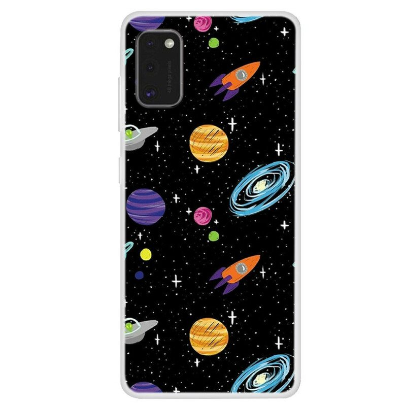 Kuori Samsung Galaxy A41 Planeetta Galaxy