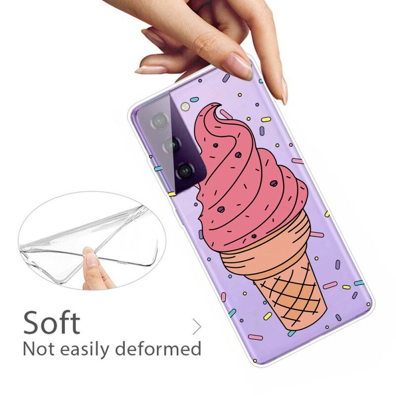 Case Samsung Galaxy S21 5G Jäätelö
