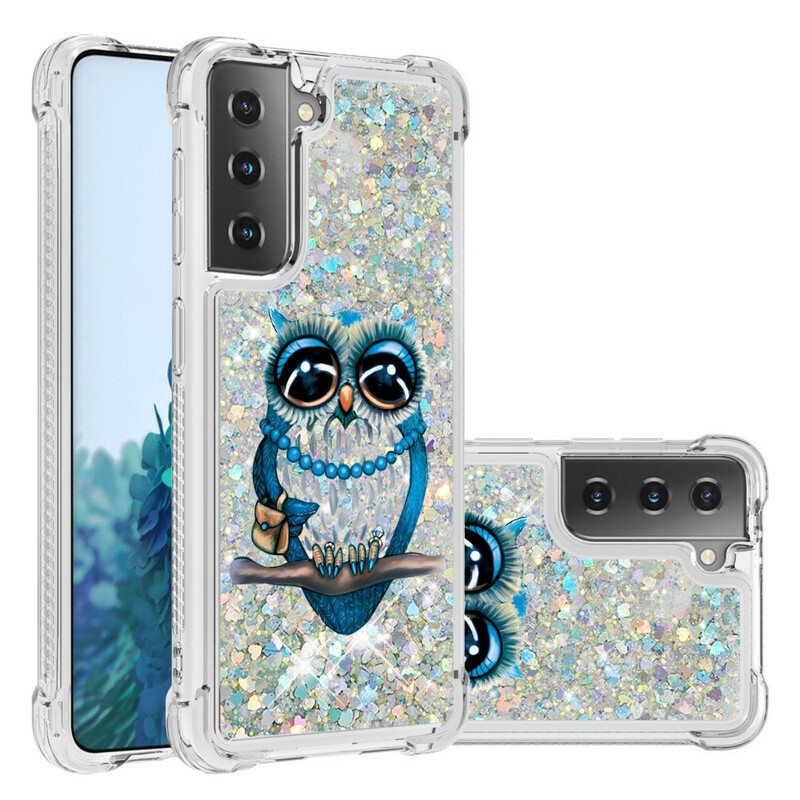 Case Samsung Galaxy S21 5G Neiti Owl Sequins