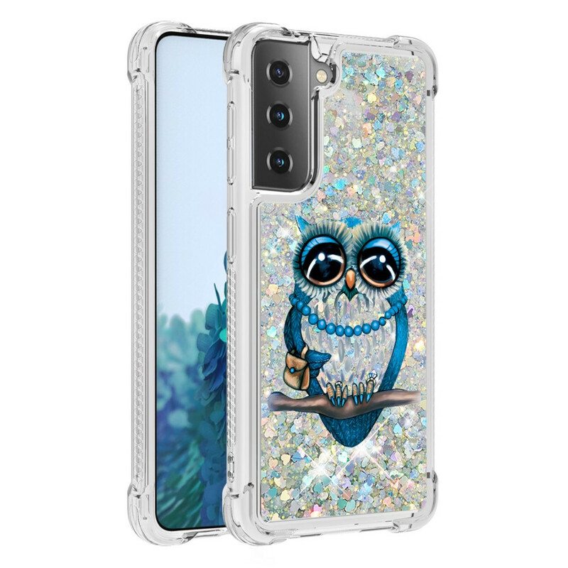 Case Samsung Galaxy S21 5G Neiti Owl Sequins