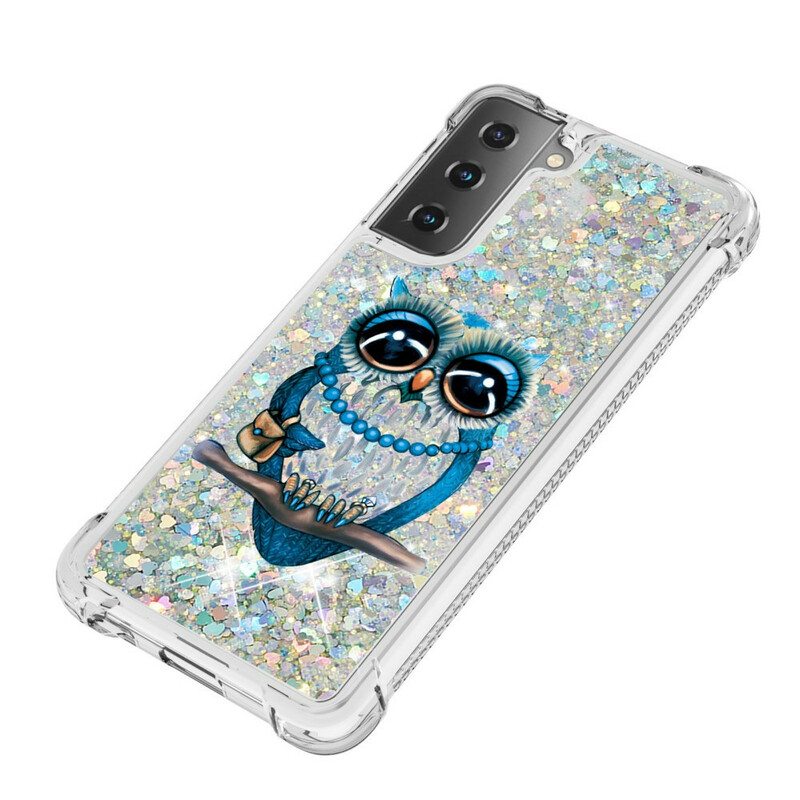 Case Samsung Galaxy S21 5G Neiti Owl Sequins