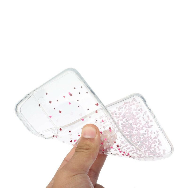 Case Samsung Galaxy S21 5G Saumaton Useita Sydämiä