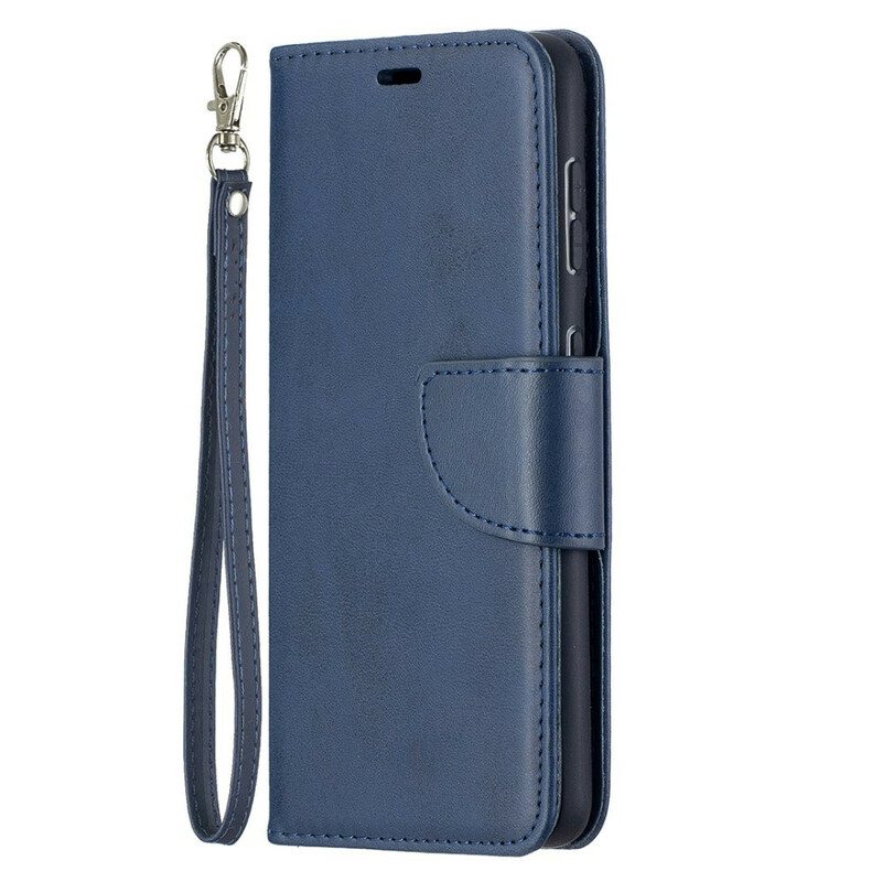 Flip Case Samsung Galaxy S21 5G Kotelot Flip Sileä Läppä Viisto