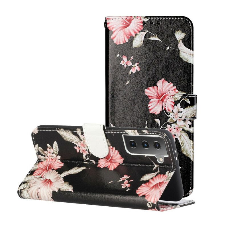 Kotelot Samsung Galaxy S21 5G Hullut Kukat