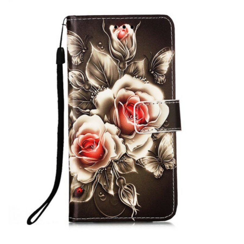Kotelot Samsung Galaxy S21 5G Kultaiset Ruusut