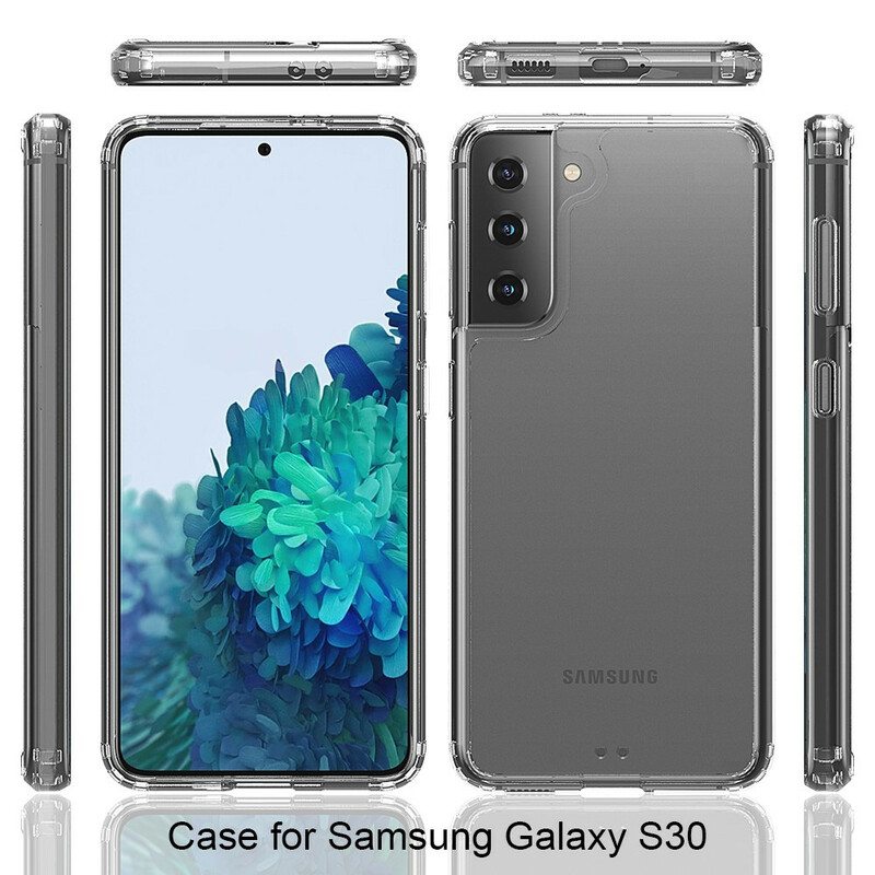 Kuori Samsung Galaxy S21 5G Kirkas Kristalli