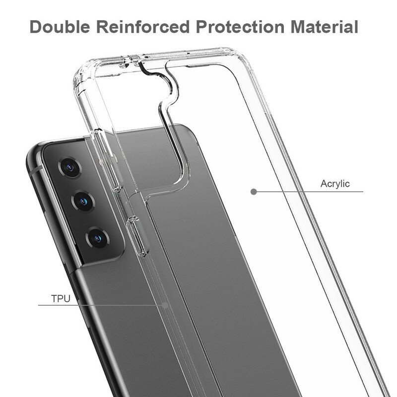 Kuori Samsung Galaxy S21 5G Kirkas Kristalli