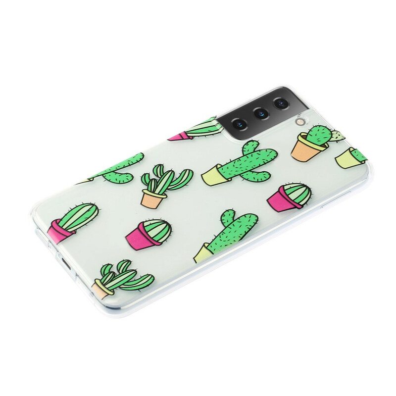 Kuori Samsung Galaxy S21 5G Mini Kaktukset