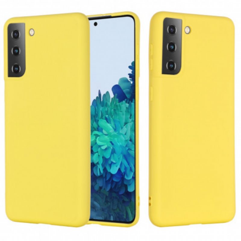 Kuori Samsung Galaxy S21 5G Nestemäinen Silikonisuunnittelu