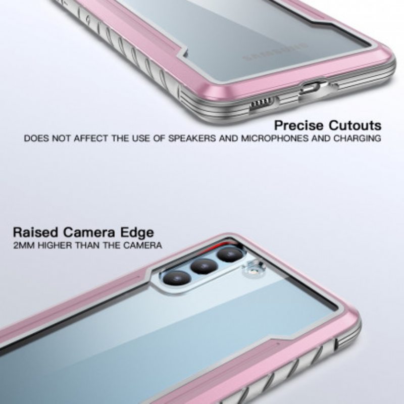 Kuori Samsung Galaxy S21 5G Selkeät Hybridipuskurin Reunat