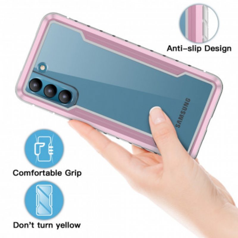 Kuori Samsung Galaxy S21 5G Selkeät Hybridipuskurin Reunat