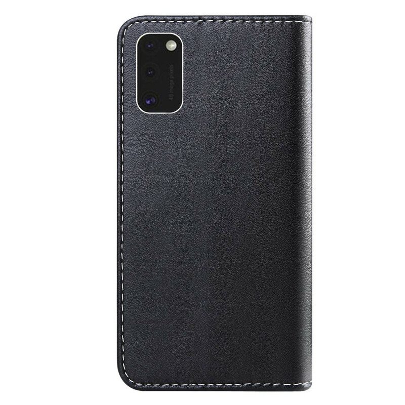 Nahkakotelo Samsung Galaxy S21 5G Kolmivärinen Nahkaefekti