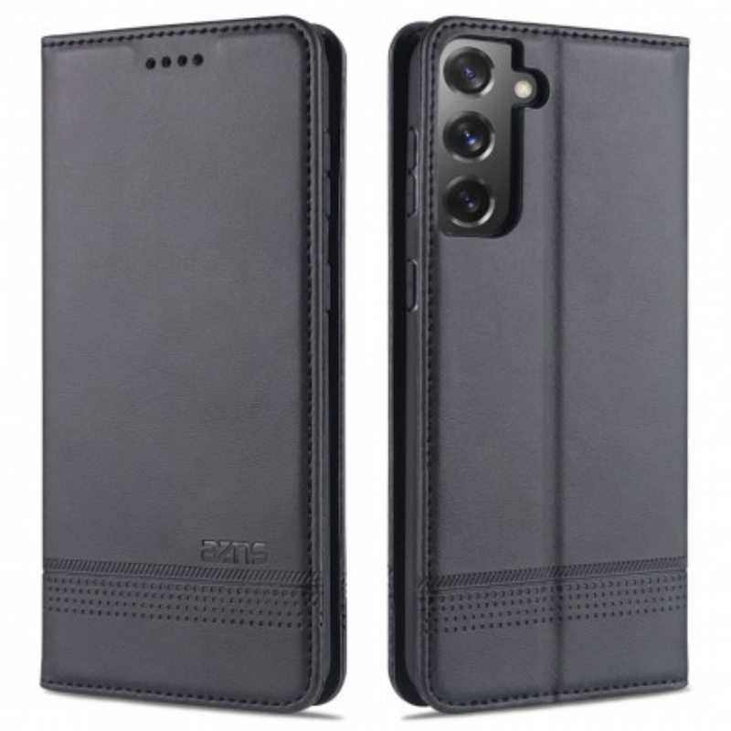 Puhelinkuoret Samsung Galaxy S21 5G Kotelot Flip Azns-nahkamuotoilu