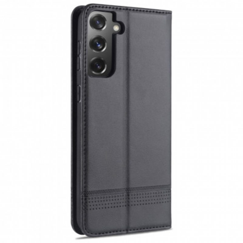 Puhelinkuoret Samsung Galaxy S21 5G Kotelot Flip Azns-nahkamuotoilu