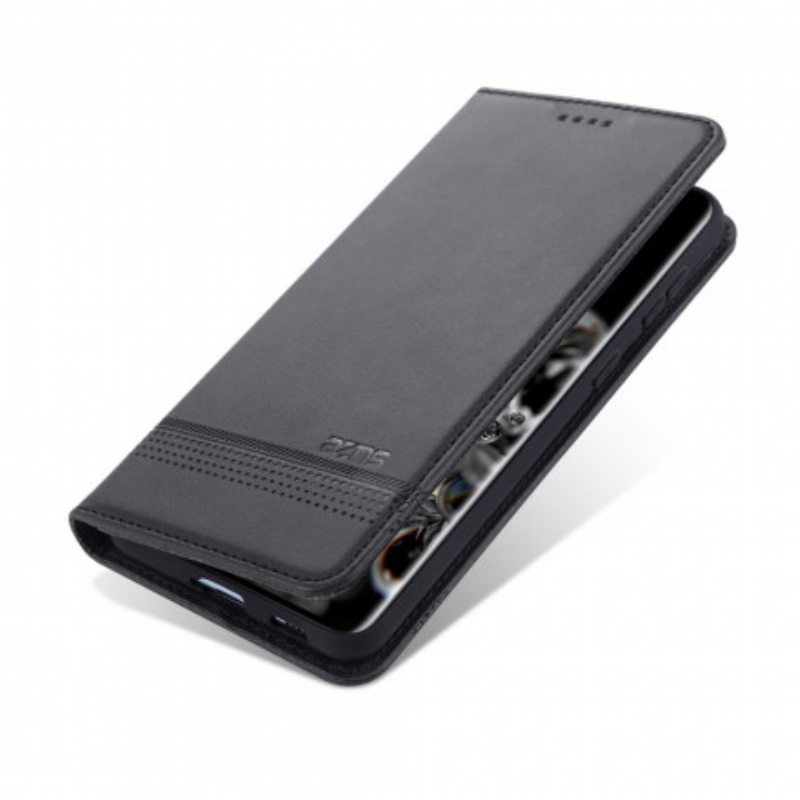 Puhelinkuoret Samsung Galaxy S21 5G Kotelot Flip Azns-nahkamuotoilu